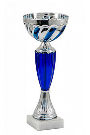 Кубок "Океан" на мраморной подставке , высота 21 см, чаша 8 см арт. 044-210-80