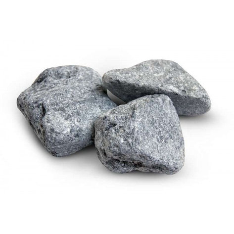 Камень для бани Талькохлорит обвалованный (20 кг, фракция 70-150 мм), фото 2