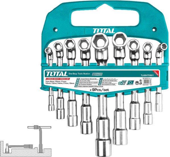 Набор ключей Total TLASWT0901 (9 предметов) - фото 2 - id-p215990604