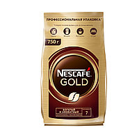 Кофе Nescafe Gold растворимый сублимированный с добавлением натурального молотого кофе, 750 г