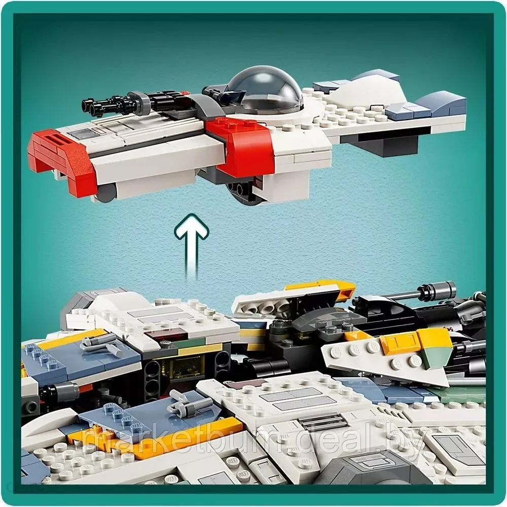 Конструктор LEGO Star Wars 75357 Призрак и Фантом II - фото 7 - id-p215991082