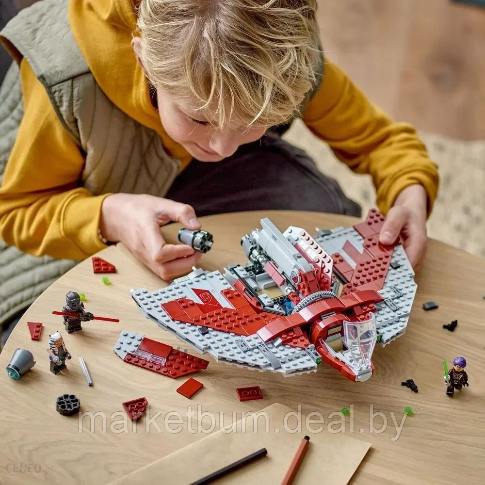 Конструктор LEGO Star Wars 75362, Космический шаттл Т-6 Асоки - фото 9 - id-p215991244