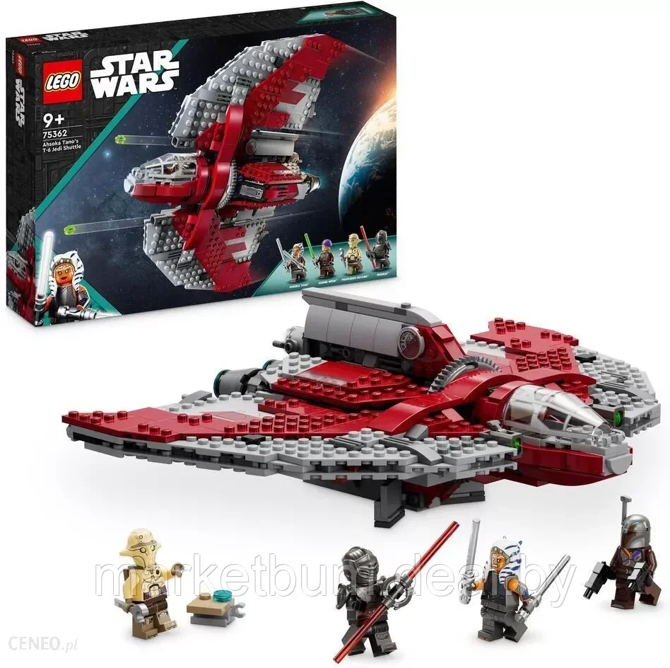 Конструктор LEGO Star Wars 75362, Космический шаттл Т-6 Асоки - фото 1 - id-p215991244
