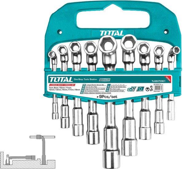 Набор ключей Total TLASWT0901 (9 предметов) - фото 2 - id-p215991557