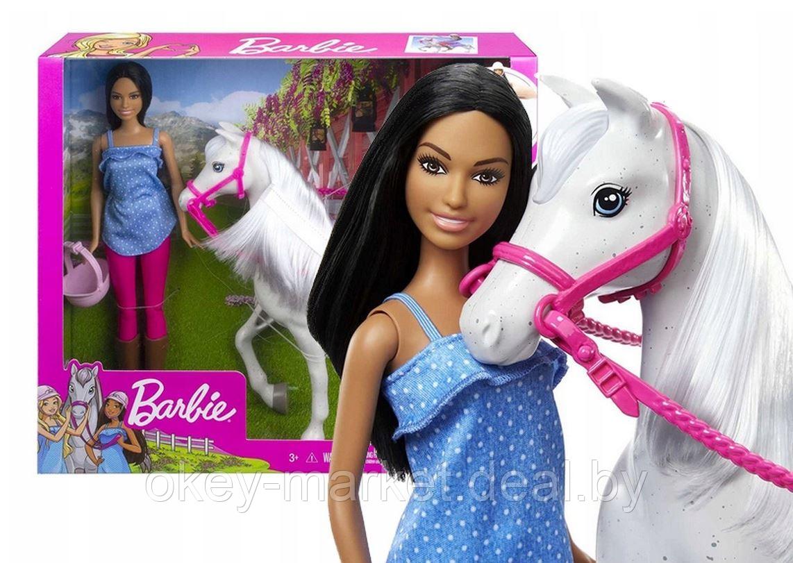 Игровой набор с куклой Барби и лошадью HCJ53 - фото 9 - id-p215992714