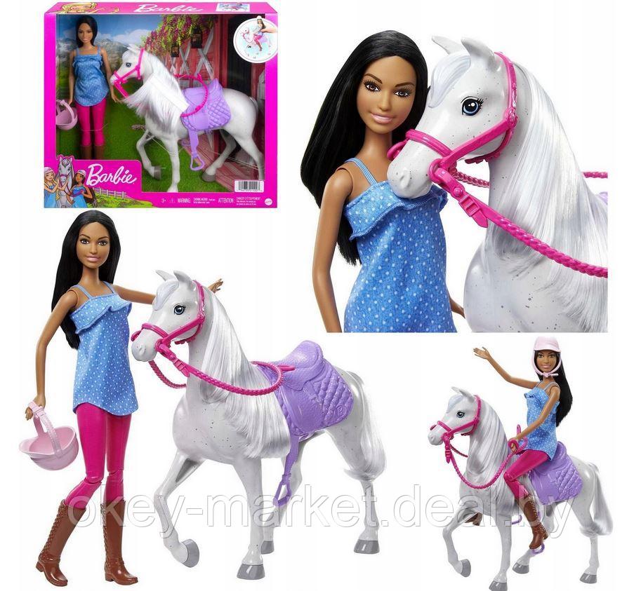 Игровой набор с куклой Барби и лошадью HCJ53 - фото 1 - id-p215992714