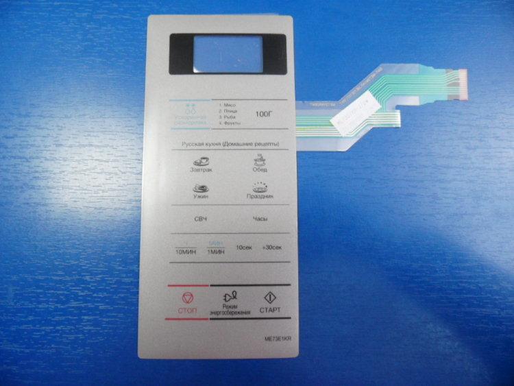 Сенсорная панель микроволновой (СВЧ) печи Samsung - DE34-00382U