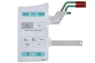 Сенсорная панель микроволновой (СВЧ) печи Samsung - DE34-00296A