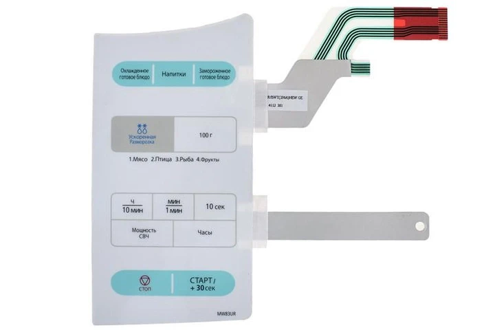 Сенсорная панель микроволновой (СВЧ) печи Samsung - DE34-00296A - фото 1 - id-p215992831