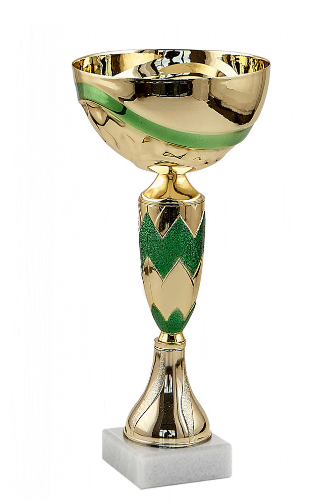 Кубок "Лето" на мраморной подставке , высота 26 см, чаша 12 см арт. 046-260-120