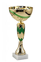 Кубок "Лето" на мраморной подставке , высота 28 см, чаша 12 см арт. 046-280-120