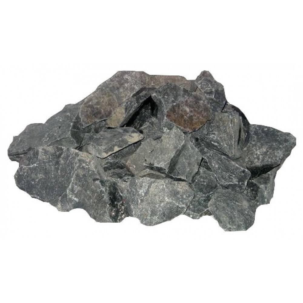Камень для бани габбро-диабаз колотый, 20кг - фото 1 - id-p215993032