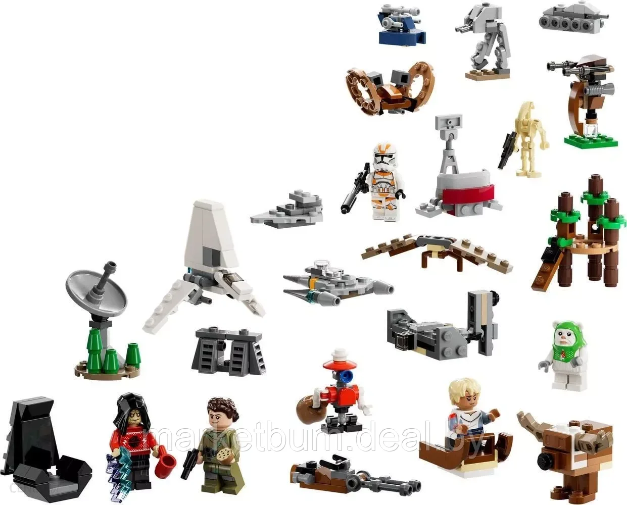 Конструктор LEGO Star Wars 75366, Адвент-календарь Star Wars - фото 3 - id-p215997373