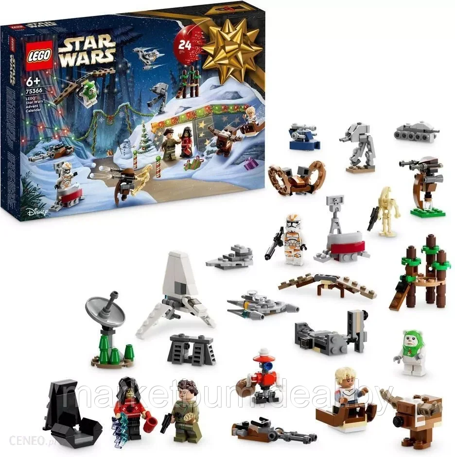 Конструктор LEGO Star Wars 75366, Адвент-календарь Star Wars - фото 1 - id-p215997373
