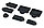 Набор из 7 заглушек для защиты портов PlayStation 5 от пыли SiPL, фото 4