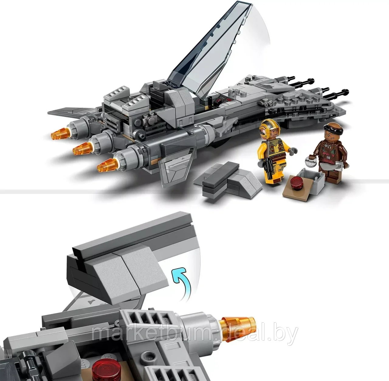 Конструктор LEGO Star Wars 75346, Истребитель пиратов - фото 4 - id-p215997405