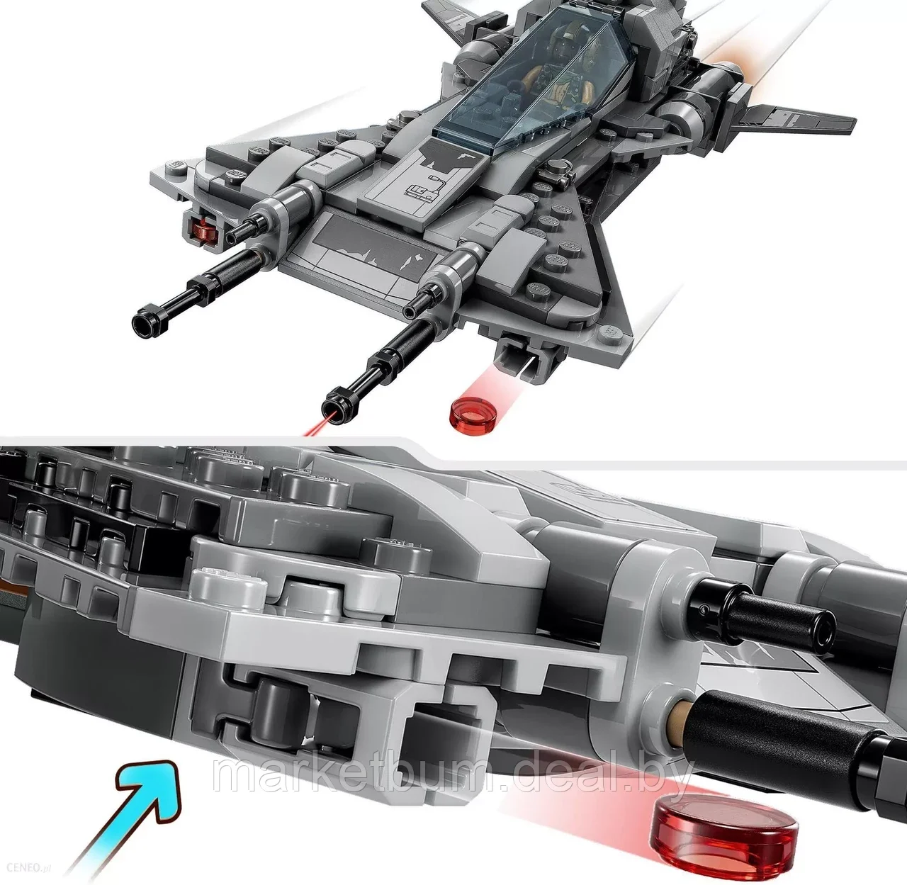 Конструктор LEGO Star Wars 75346, Истребитель пиратов - фото 7 - id-p215997405