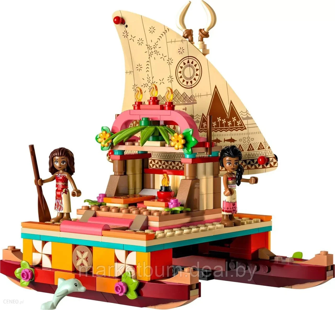 Конструктор LEGO Disney Princess 43210, Катамаран Моаны - фото 3 - id-p216007968