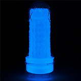 Прозрачный мастурбатор светящийся в темноте Lumino Play Ribbed Masturbator, фото 5