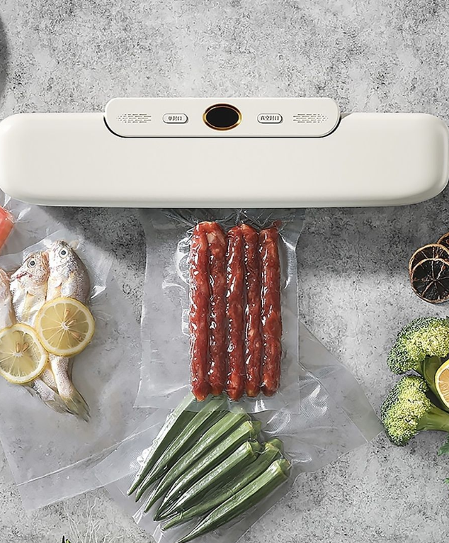 Вакуумный упаковщик для продуктов Vacuum Sealer FK-7912 (2 режима работы) - фото 5 - id-p216008003