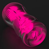 Светящийся в темноте мастурбатор Lumino Play Pink Glow Masturbator, фото 8