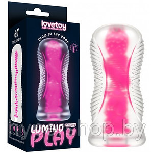Светящийся в темноте мастурбатор Lumino Play Pink Glow Masturbator