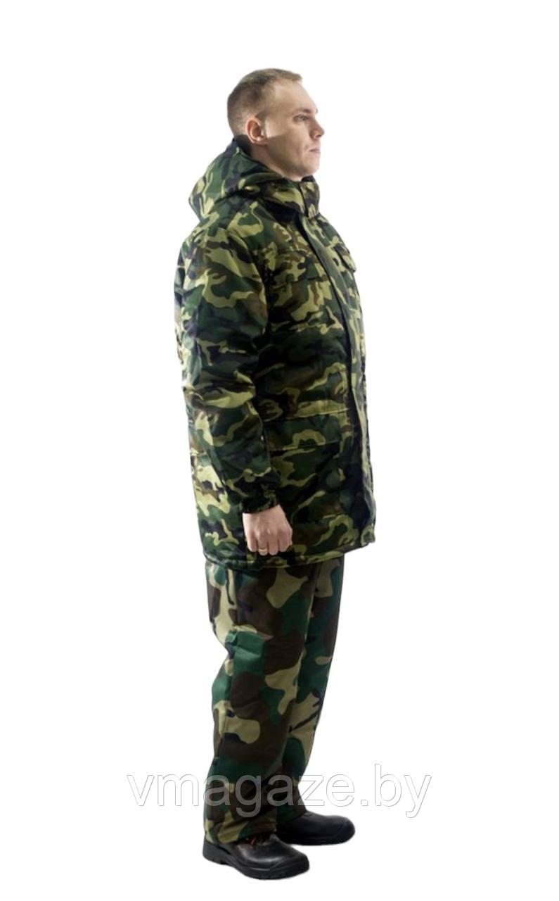 Костюм утепленный Сургут куртка+полукомбинезон (цвет КМФ) - фото 4 - id-p216008892