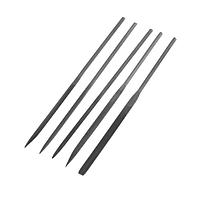 Набор надфилей ЛОМ, металлические рукоятки, 60 х 140 х 3 мм, 5 шт.