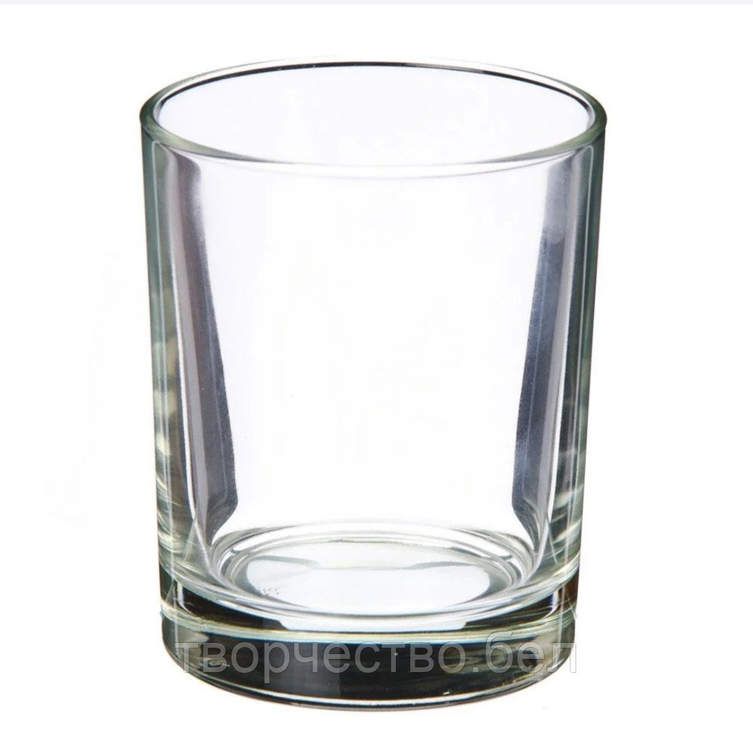 Прозрачный стакан ровный для свечи, 250 мл - фото 1 - id-p142783128