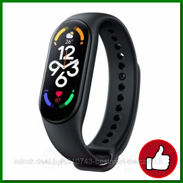 Xiaomi Mi Band 7 | M7 (реплика) Фитнес-браслет | Разные цвета - фото 1 - id-p216010207