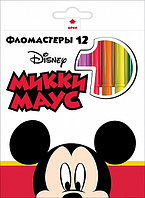 Фломастеры Hatber VK Микки Маус Disney 12 цветов