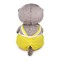 Басик BABY в желтом песочнике. Мягкая игрушка, фото 3
