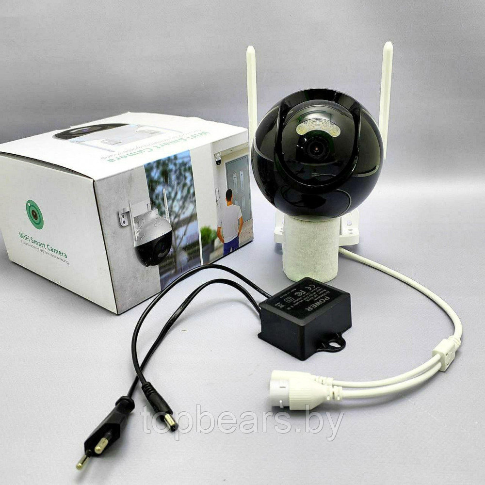 Уличная камера видео наблюдения Wi FI IP Smart Camera XYZ-Q18, 4 MP, 4 х-ZOOM (датчик движения, режимы - фото 10 - id-p216017455