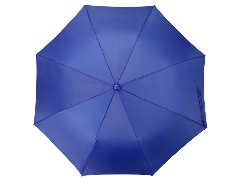Зонт складной Tulsa, полуавтоматический, 2 сложения, с чехлом, синий (Р) - фото 5 - id-p216017231