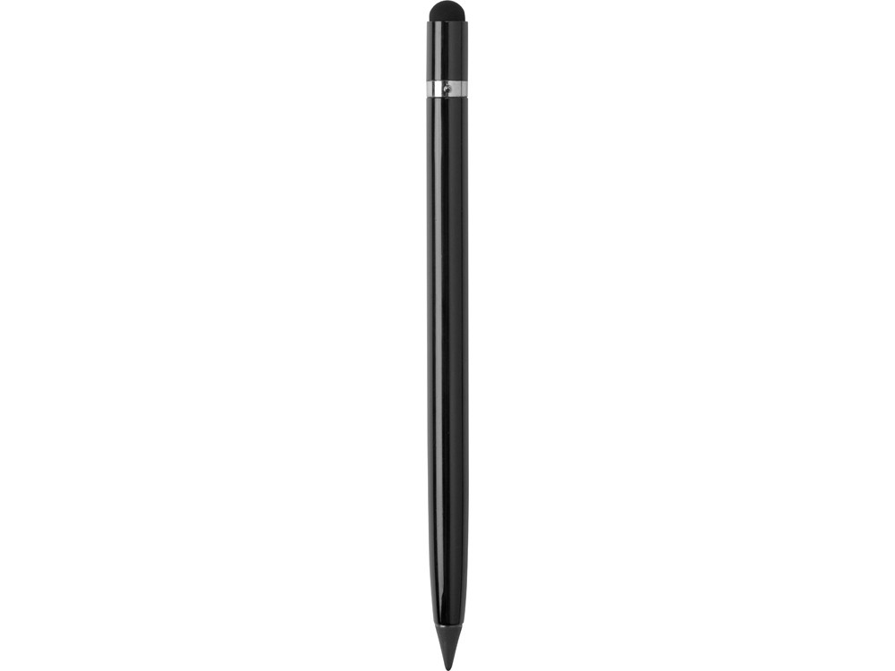Вечный карандаш Eternal со стилусом и ластиком, черный - фото 2 - id-p216017360