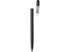 Вечный карандаш Eternal со стилусом и ластиком, черный, фото 2