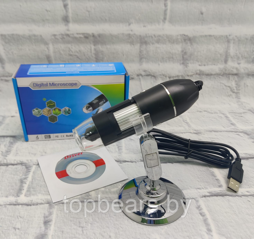 Цифровой USB-микроскоп Digital microscope electronic magnifier (4-х кратный ZOOM, с регулировкой 50-1600) - фото 8 - id-p215719778