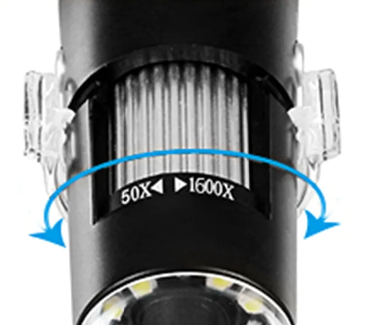 Цифровой USB-микроскоп Digital microscope electronic magnifier (4-х кратный ZOOM, с регулировкой 50-1600) - фото 4 - id-p148146022