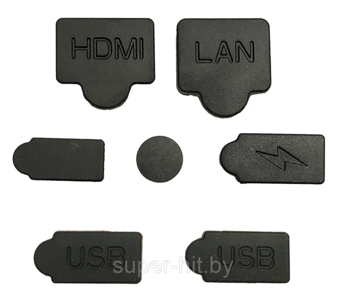 Набор из 7 заглушек для защиты портов PlayStation 5 от пыли SiPL - фото 3 - id-p216017442