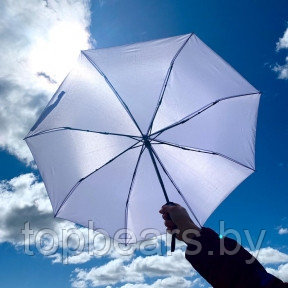 Автоматический с защитой от ветра зонт Vortex Антишторм, d -96 см. Белый - фото 1 - id-p185196400