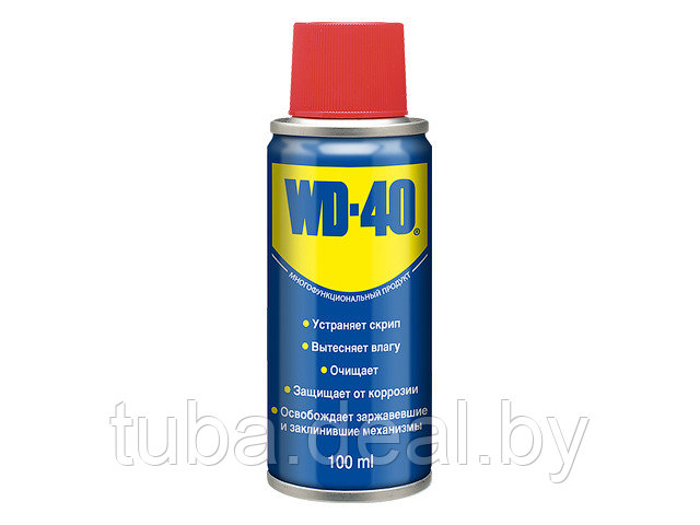 Смазочно-очистительная смесь WD-40 100 мл - фото 1 - id-p214616999