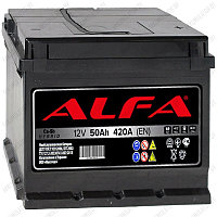 Аккумулятор Alfa Hybrid 50 R / 50Ah / 420А / Обратная полярность / 207 x 175 x 190