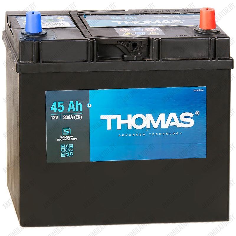 Аккумулятор Thomas / 45Ah / 330А / Asia