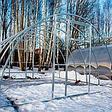 Теплица из поликарбоната Широкая (4 метра ширина) Сибирская 40Ц-67. Длина 4/6/8/10 метров, фото 2
