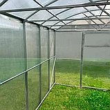 Теплица из поликарбоната СПР 20ДФ-1 (длина 4 метра, шаг 1 метр), фото 3