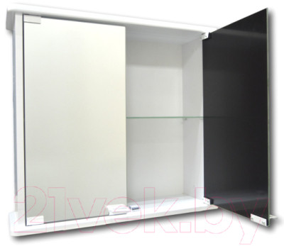 Шкаф с зеркалом для ванной Гамма 14м - фото 2 - id-p216047554