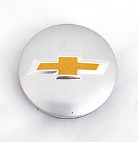 Заглушка литого диска CHEVROLET 63/59 мм серая CHVT-GR