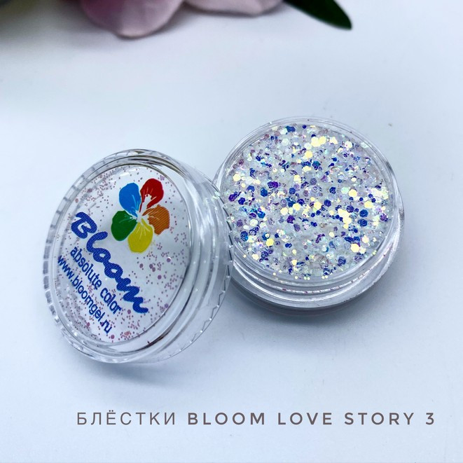 Блестки Bloom Love Story 3 - фото 1 - id-p216075742