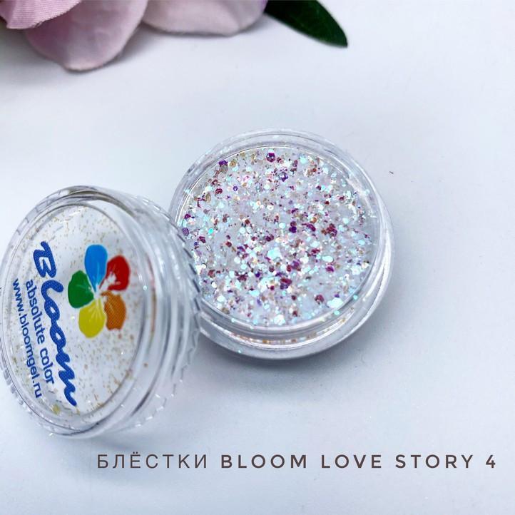 Блестки Bloom Love Story 4 - фото 1 - id-p216075744