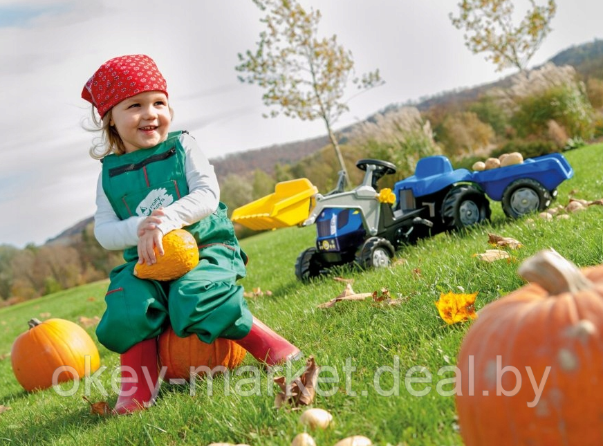 Педальный трактор Rolly Toys RollyKid New Holland 023929 - фото 10 - id-p90401777